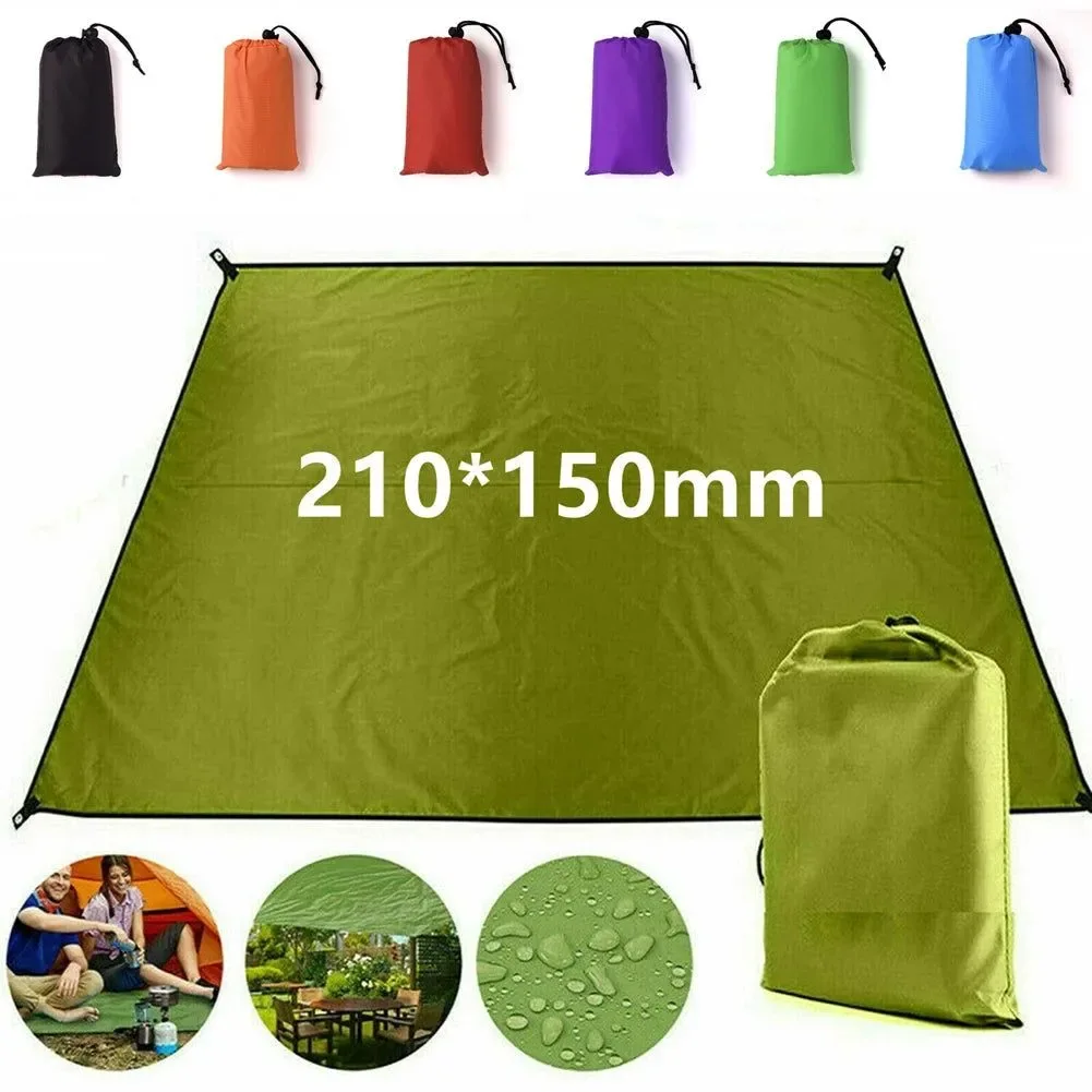 Natural Lona para tienda de campaña toldo impermeable para lluvia y sol refugio para hamacas camping supervivencia picnic etc. Practical