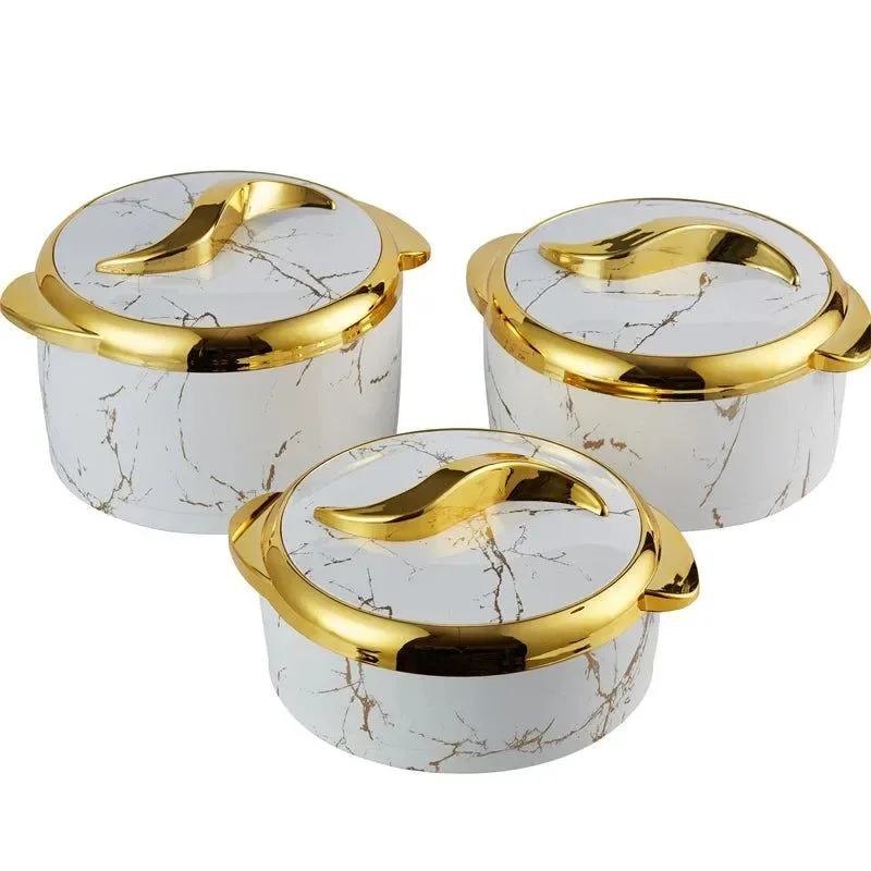 Classic Juego de ollas calientes térmicas de 3 piezas 1 5 l 2 l y 2 5 l o para reuniones familiares bodas y eventos de Ramadán. Trendy