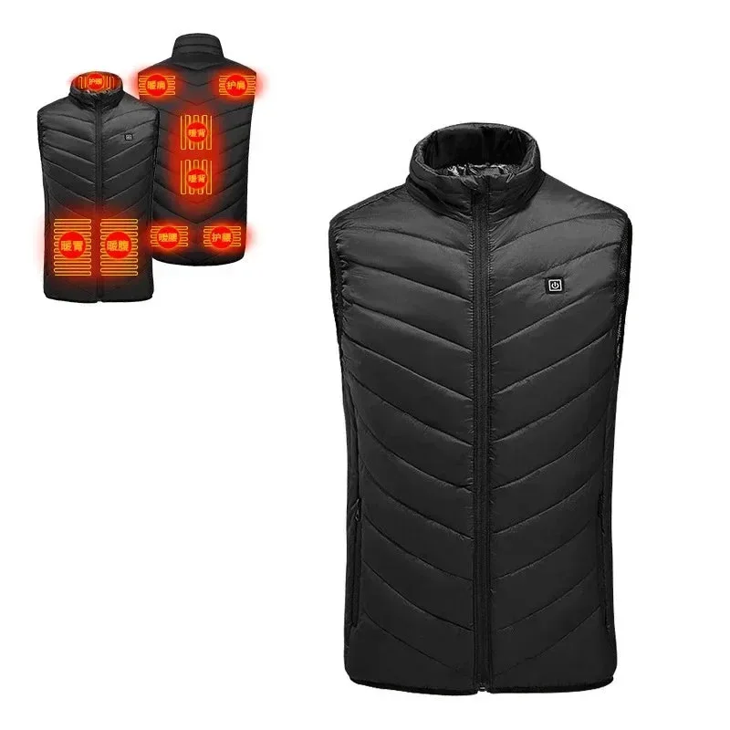 Reusable 21-Zone Self-Heating Vest with USB Power Men’s Women’s Thermal Heated Jacket for Outdoor Activities Exclusive