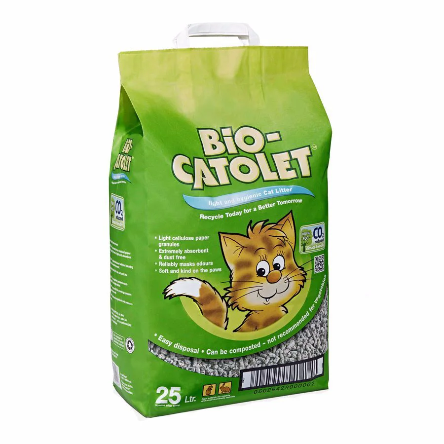 Artisan Bio-Catolet Non Clumping Cat Litter 25L Natural