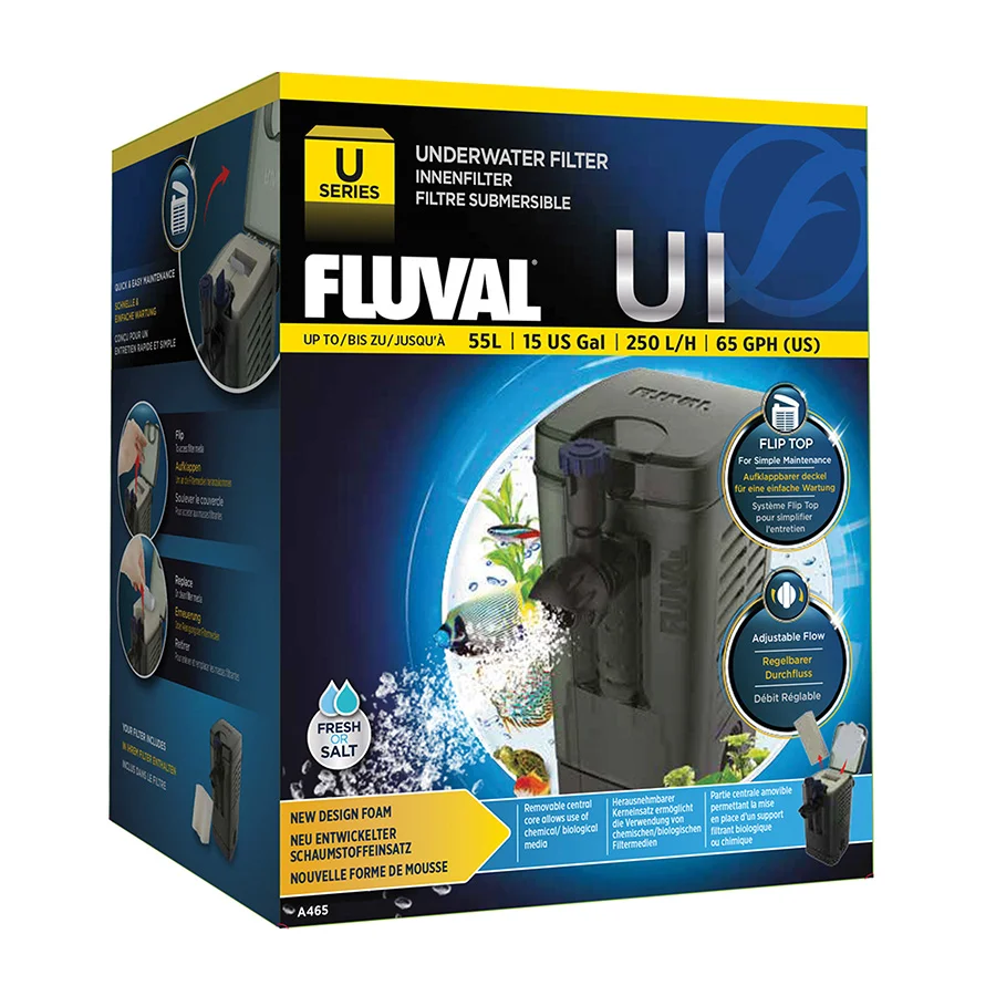 Powerful Fluval U Aquarium Filter High-Performance