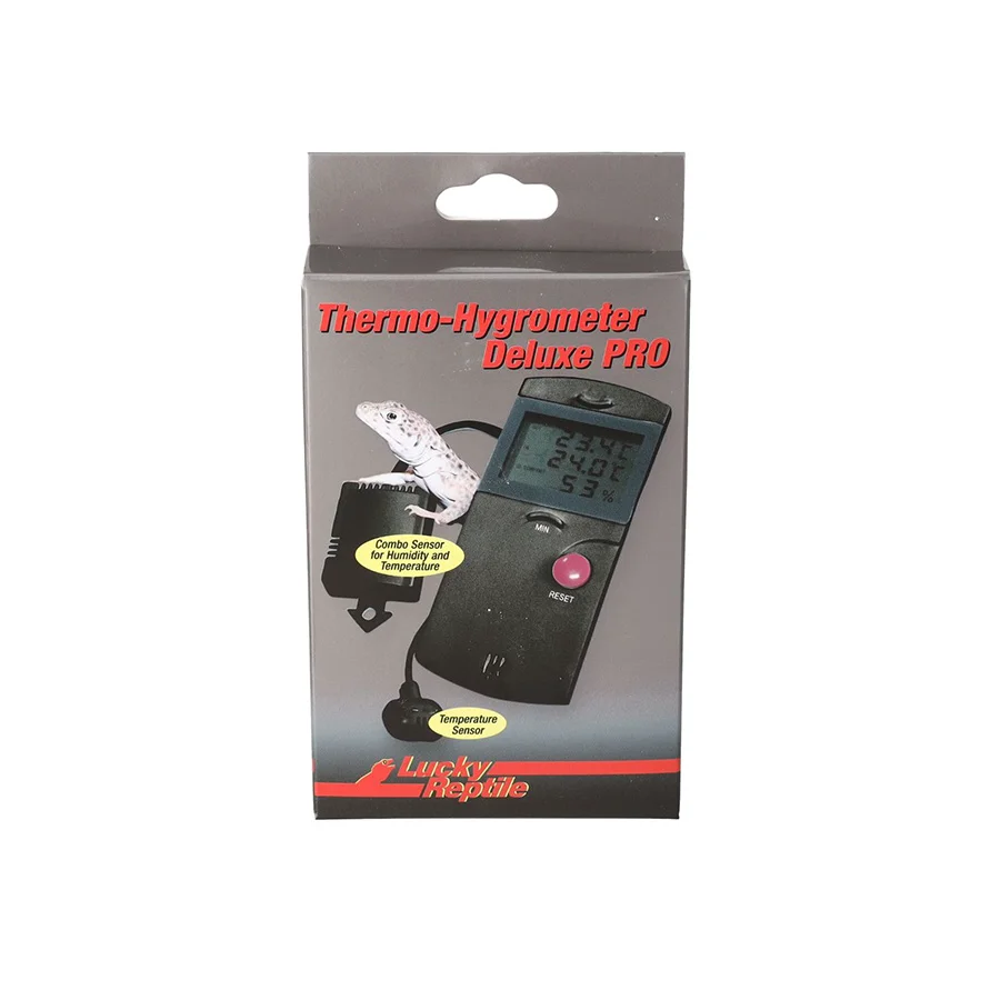 Reliable Lucky Reptile Deluxe Pro Thermometer-Hygro Official