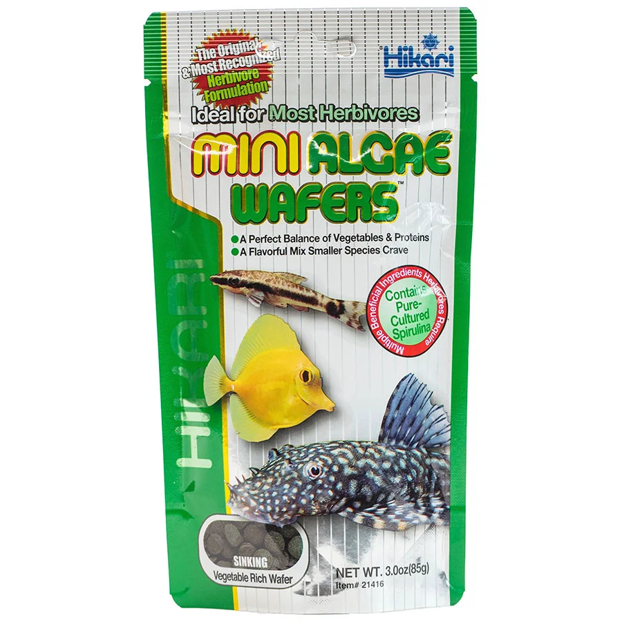 Traditional Hikari Tropical Algae Wafers Fish Food 85g Dependable