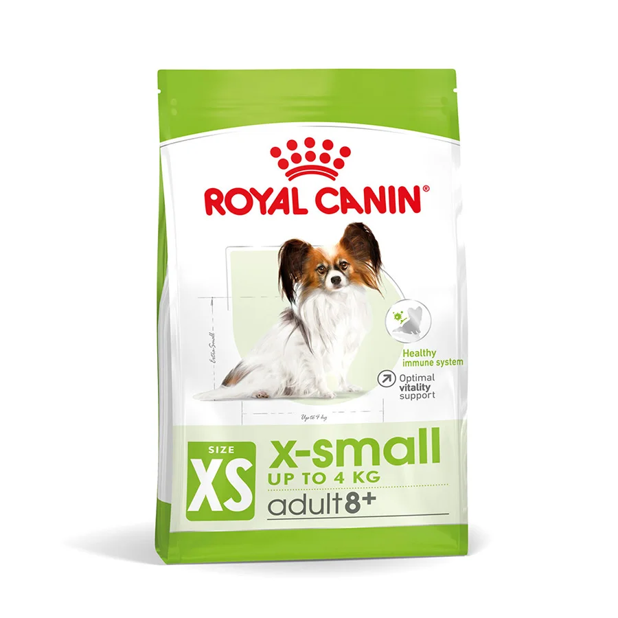 Elite Royal Canin X-Small Dry Adult 8 Dog Food 1.5kg Reusable