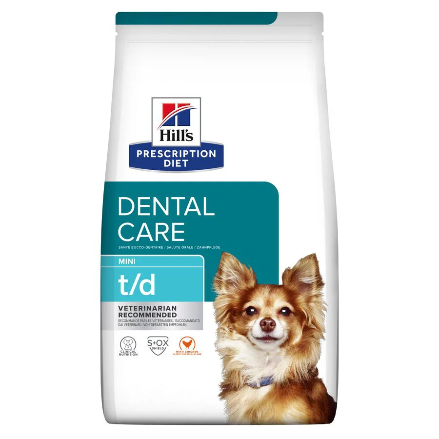 Soft Hill x27 s Prescription Diet Dental Care Mini Breed Adult Dry Dog Food 3kg Natural