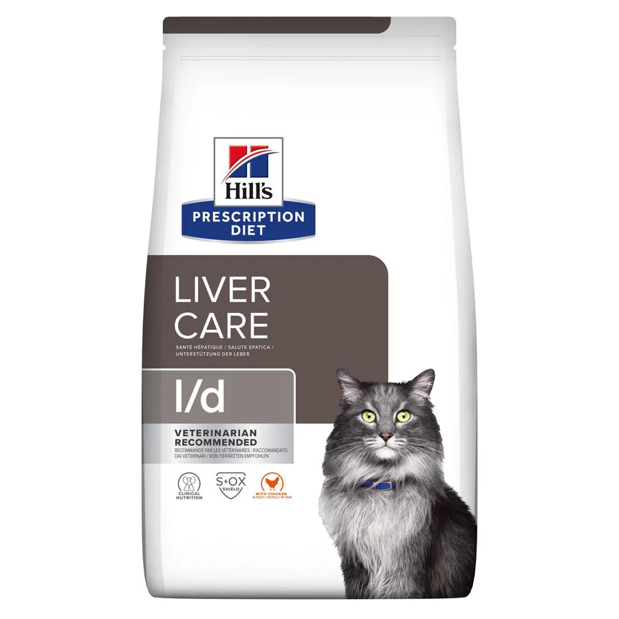 High-End Hill x27 s Prescription Diet l d Liver Care Dry Cat Food with Chicken 1.5kg Functional