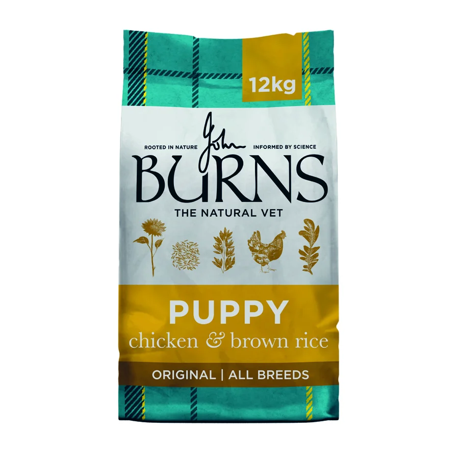 Consistent Burns Puppy Dry Dog Food Chicken Rice 12kg Optimized