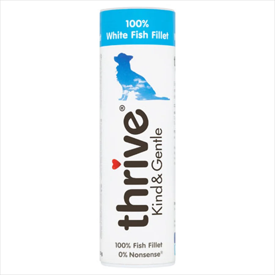 Unique Thrive Kind Gentle White Fish Dog Treats 15g Elite
