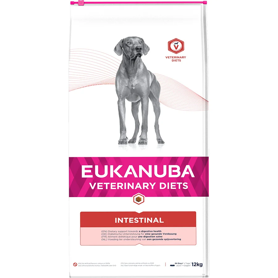 Verified Eukanuba Vet Diet Intestinal Adult Dry Dog Food 12kg Top-Quality