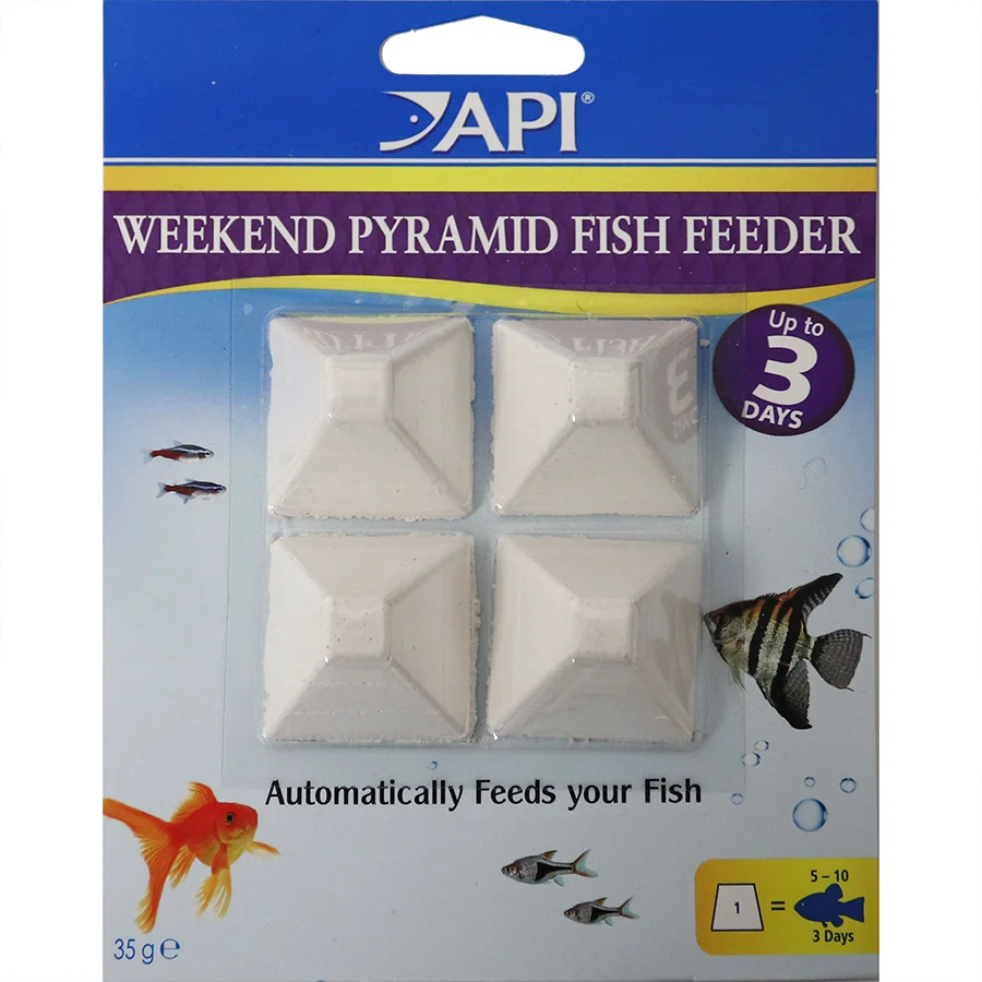 Sustainable API Holiday Pyramid Fish Feeder 40g Superior