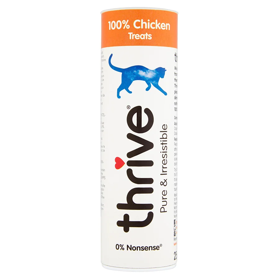 Trendy Thrive ze Dried Cat Treats Chicken 25g Flexible