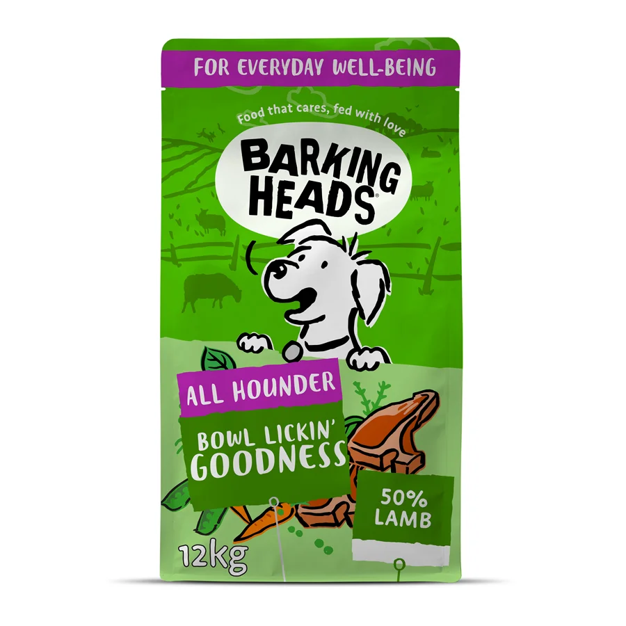 Elite Barking Heads Dry Dog Food Lamb 12kg Next-Generation