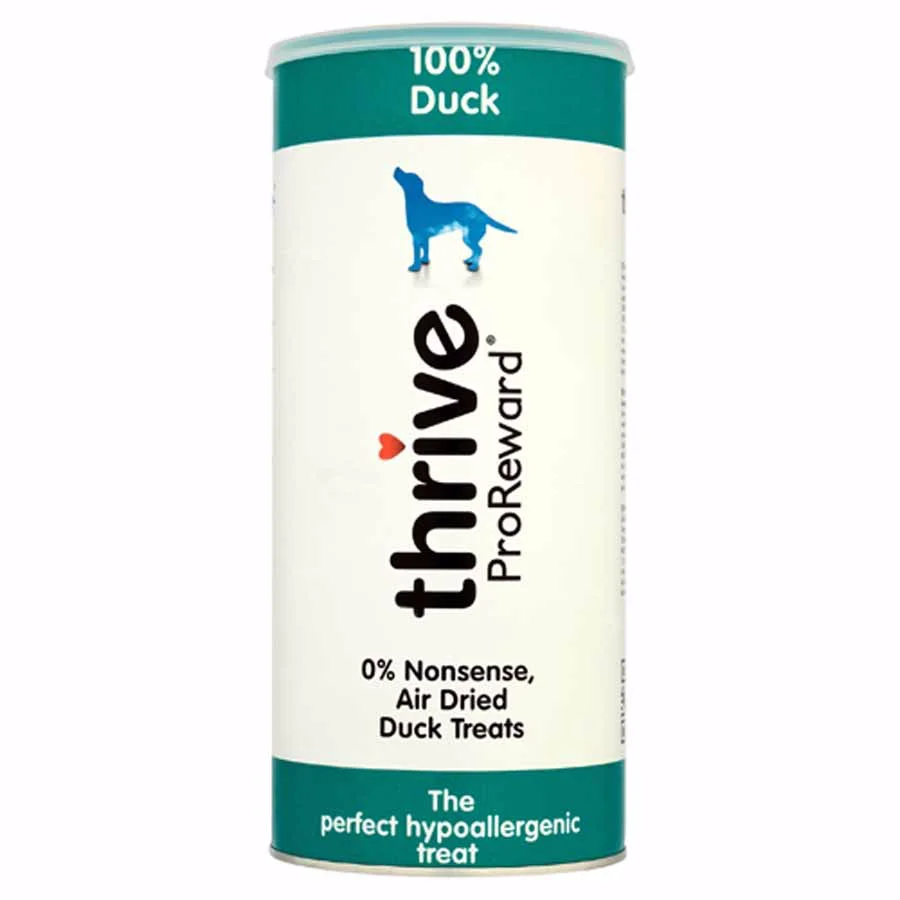 Exceptional Thrive ProReward Dog Treats Duck 500g Unique