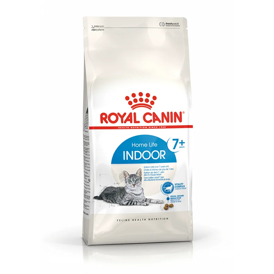 Versatile Royal Canin Feline Indoor 7 Adult Dry Cat Food 3.5kg Elite
