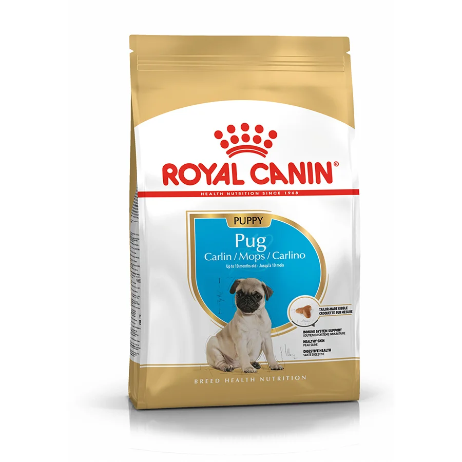 Advanced Royal Canin Pug Puppy Dry Dog Food 1.5kg Sustainable