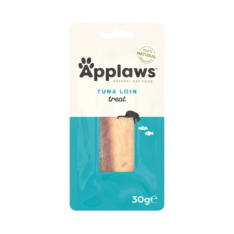 World-Class Applaws Natural Adult Cat Treat Tuna Loin 30g Carefully Designed
