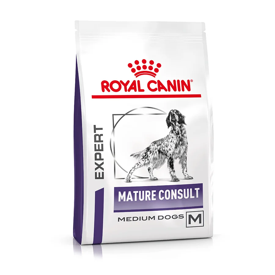 Environmentally Friendly Royal Canin Veterinary Senior Consult Mature Medium Dry Dog Food 10kg Breathable