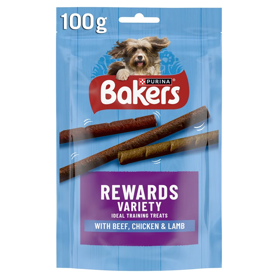 Organic Bakers Rewards Dog Treats Mixed Variety 100g Excellent
