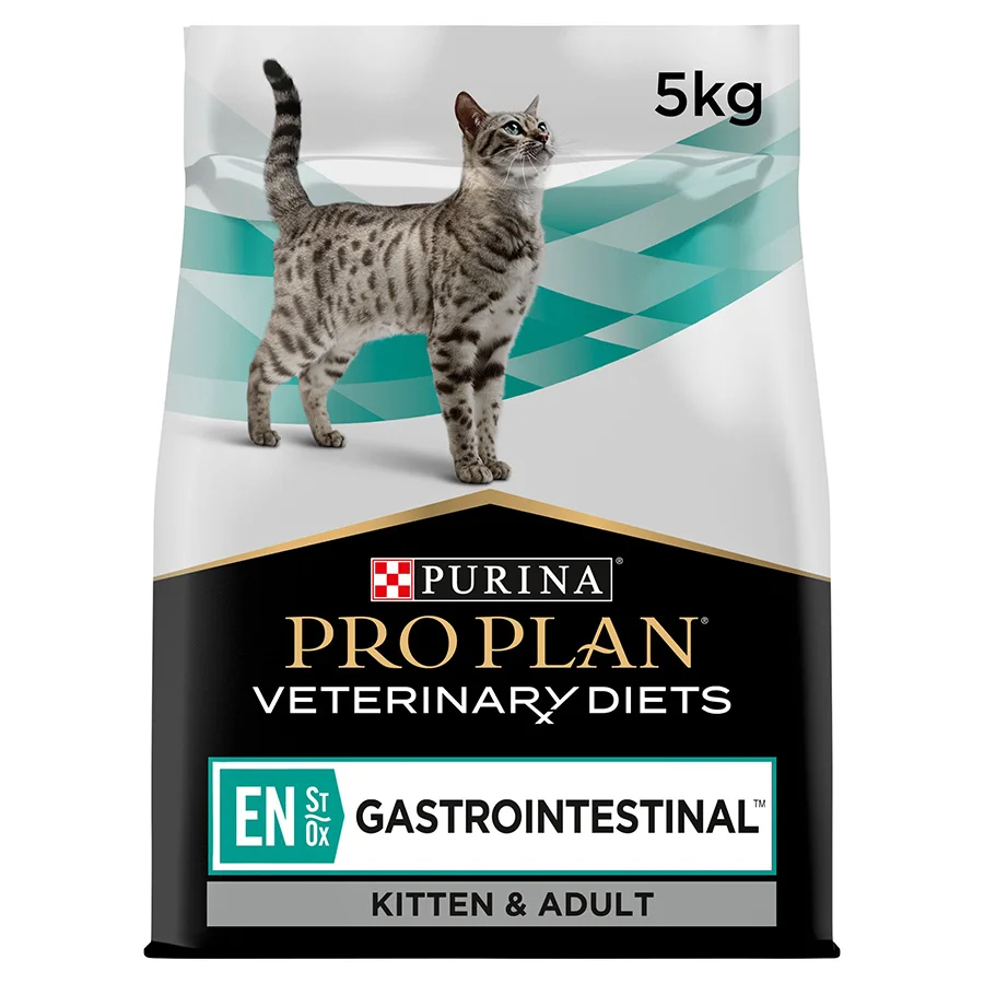 Breathable Pro Plan Vet Diet EN Gastrointestinal Dry Cat Food 5kg Dependable