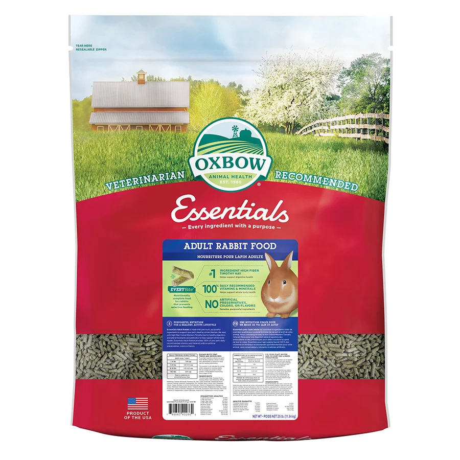 High-End Oxbow Essentials Adult Rabbit Food 11kg Efficient