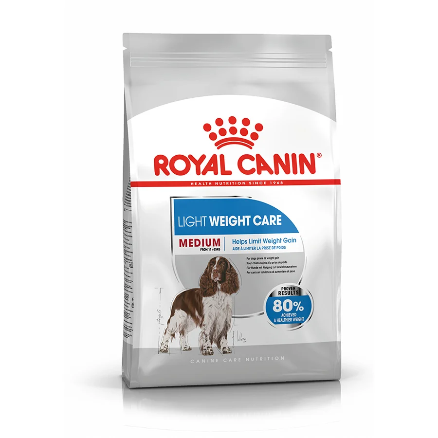 Detailed Royal Canin Light Weight Medium Breed Adult Dry Dog Food 3kg Carefully Designed