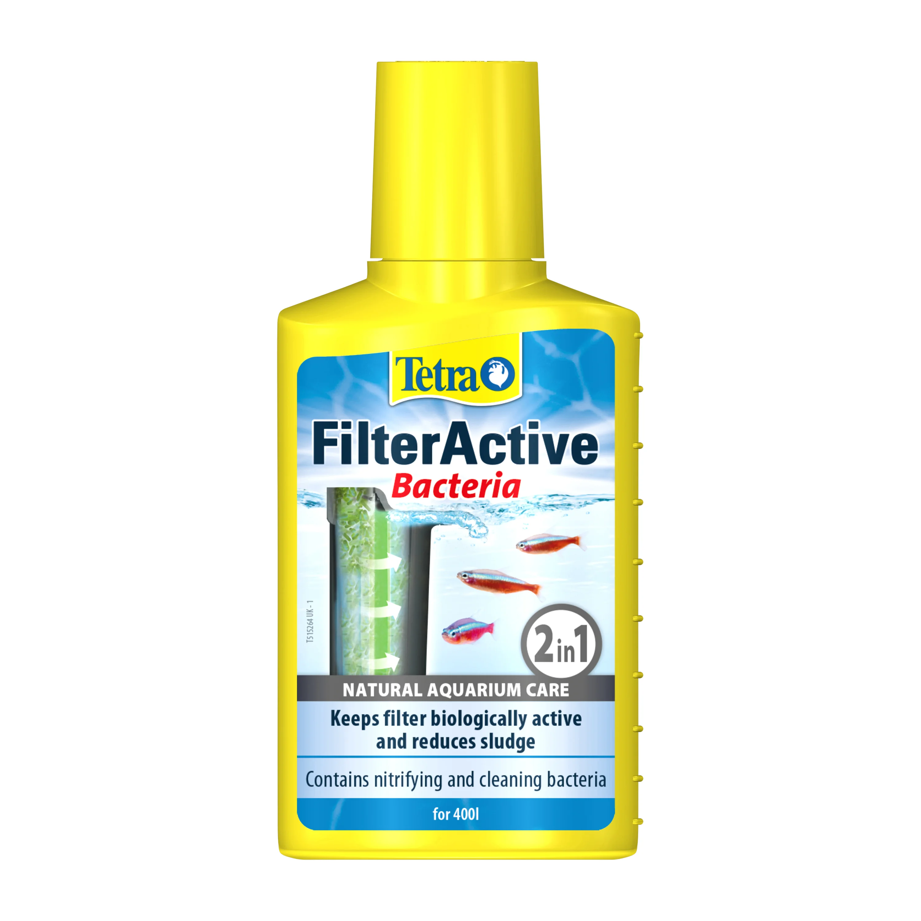Detailed Tetra FilterActive Water Treatment 100ml Natural