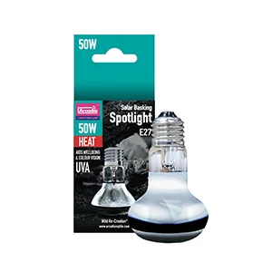 First-Class Arcadia Solar Basking Spotlight 50W Luxury