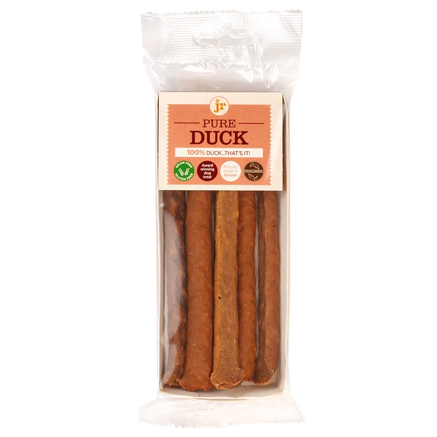 Dependable JR Pet Products Pure Duck Sticks Dog Treats 50g Functional