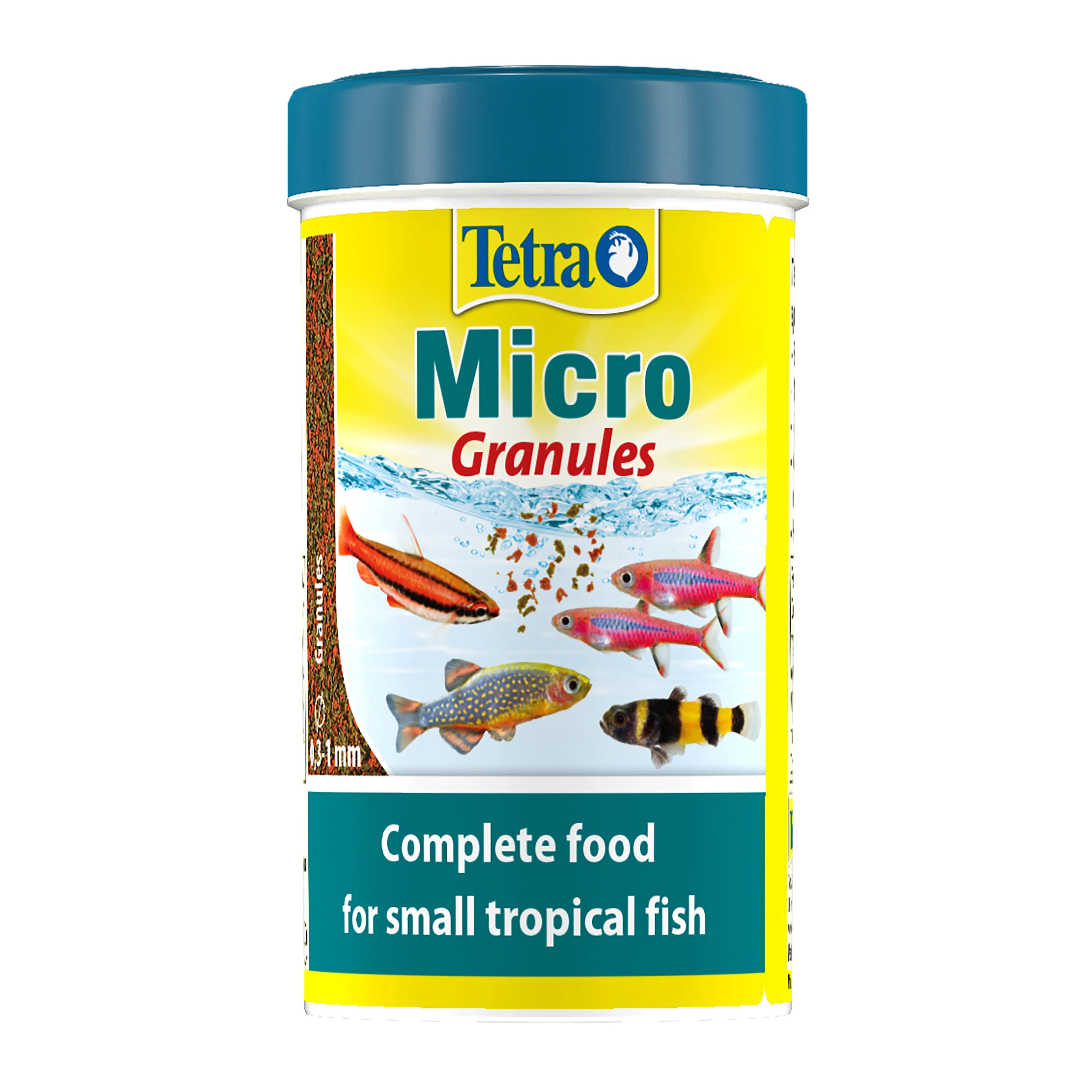 Consistent Tetra Micro Granules Slowly Sinking Complete Fish Food 45g Breathable