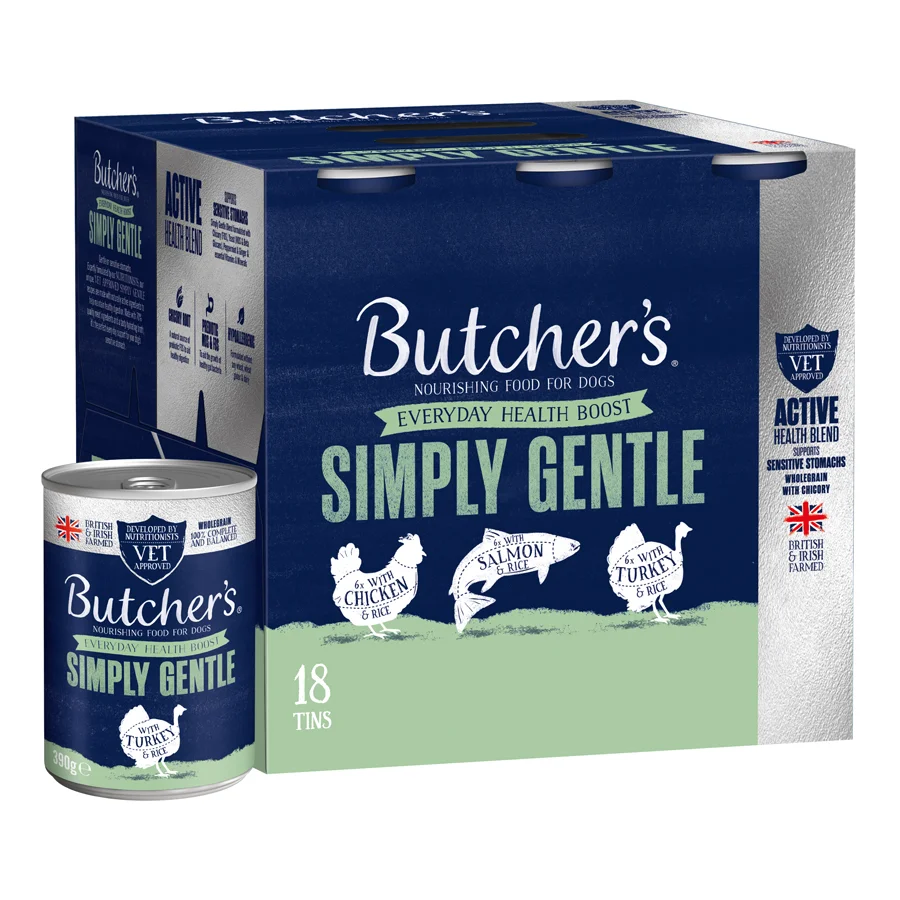 Convenient Butcher x27 s Simply Gentle Wet Adult Dog Food 18x390g High-Performance