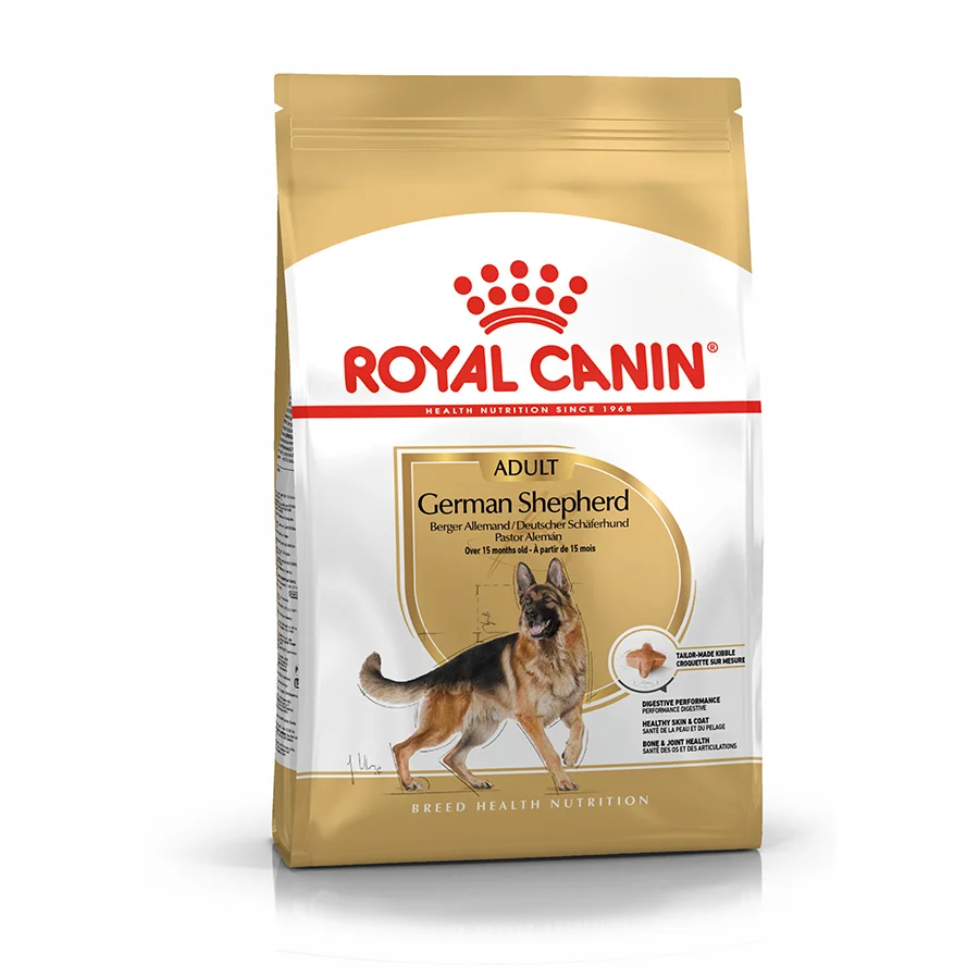 Reusable Royal Canin German Shepherd Adult Dry Dog Food 11kg Elegant
