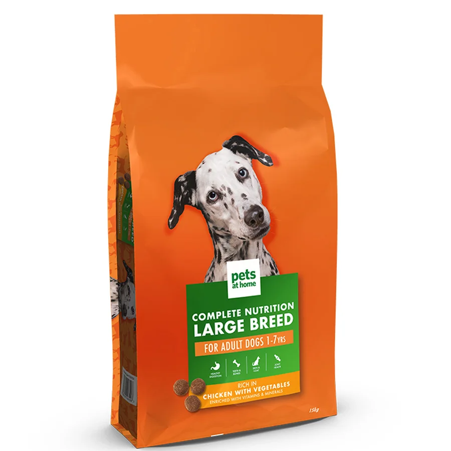 Fine Pets at Home Complete Nutrition Large Breed Dry Dog Food Chicken 15kg Certified