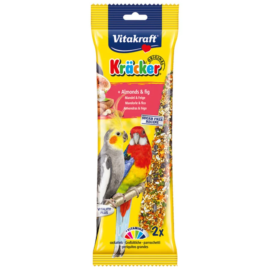 Advanced Vitakraft Almond Fig Cockatiel Treat Sticks 2 Pack Efficient