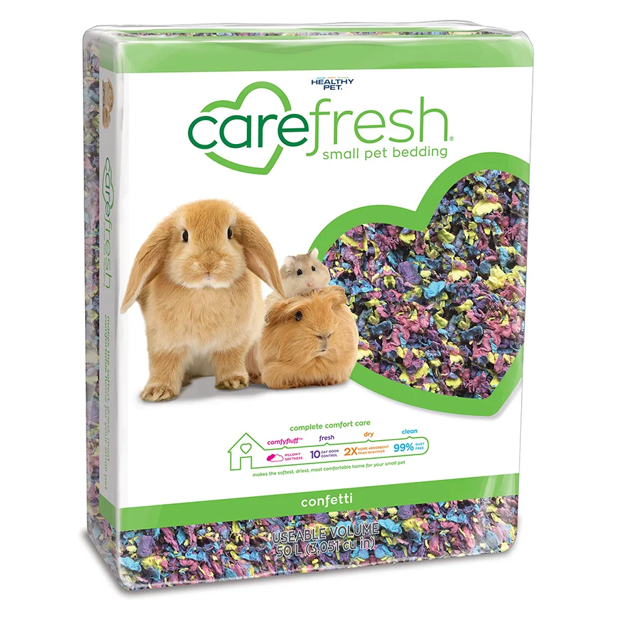 Certified Carefresh Small Animal Bedding Confetti 50L High-End
