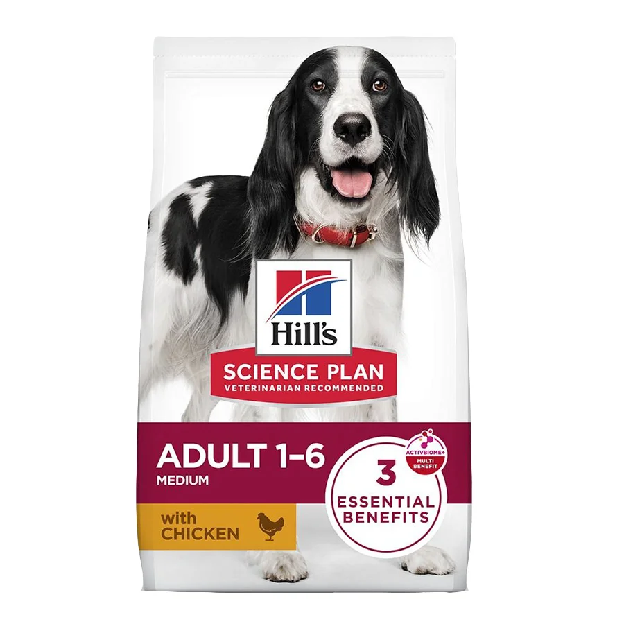 First-Class Hill x27 s Science Plan Medium Breed Adult Dry Dog Food Chicken 14kg High-Grade