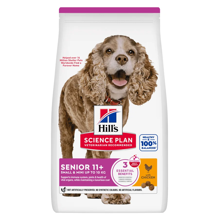 Convenient Hill x27 s Science Plan Small Mini Breed Senior Dry Dog Food Chicken 1.5kg Environmentally Friendly