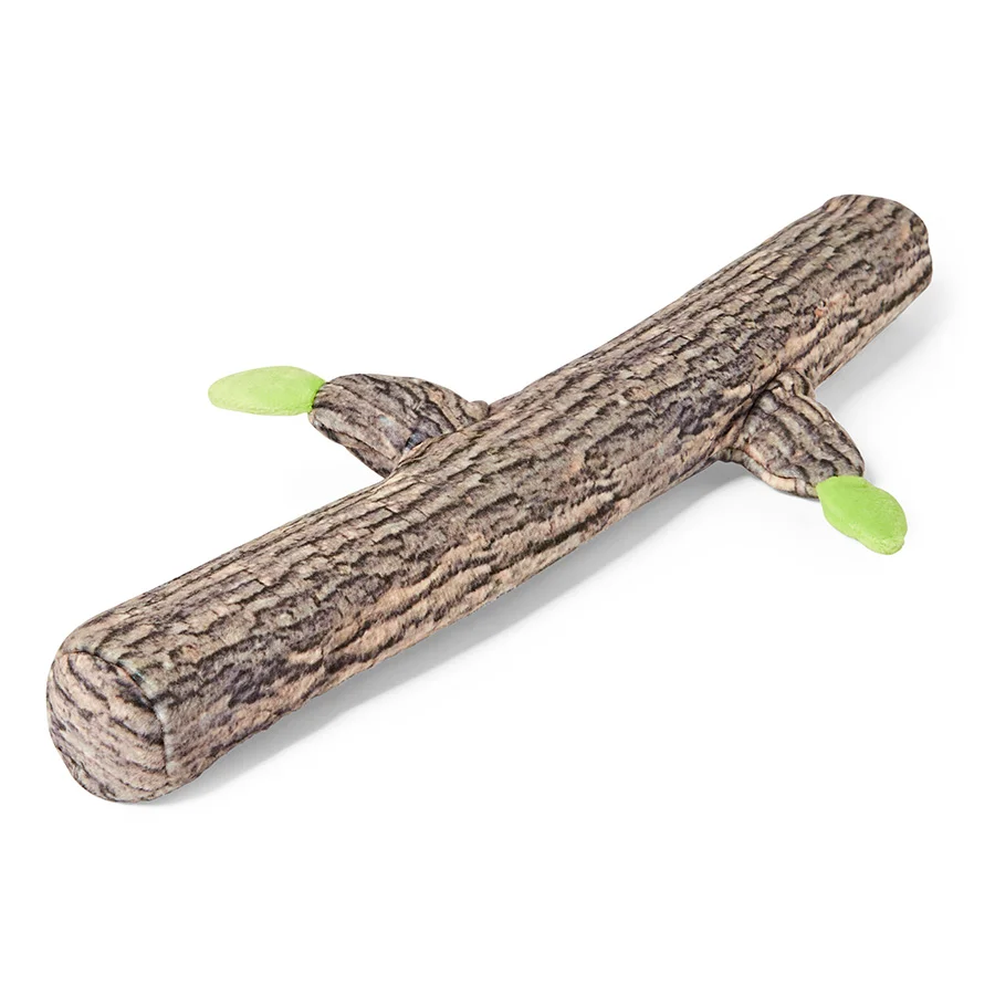 Advanced Pets at Home Crunchy Branch Squeaky Dog Toy Relaxed