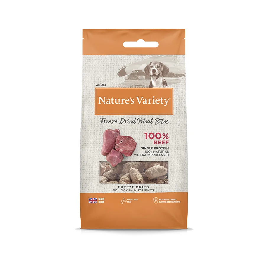 High-End Natures Variety Adult Dog ze Dried Food Topper Treat Beef 20g Top-Quality