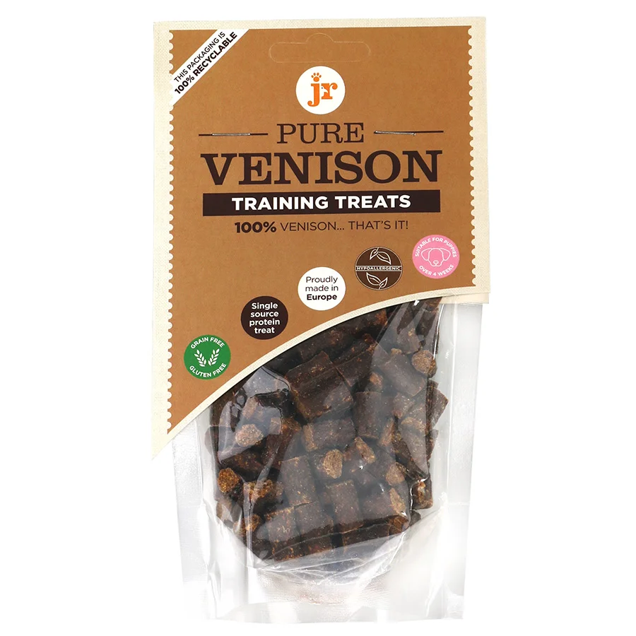 Detailed JR Pet Products Pure Venison Dog Training Treats 85g Practical