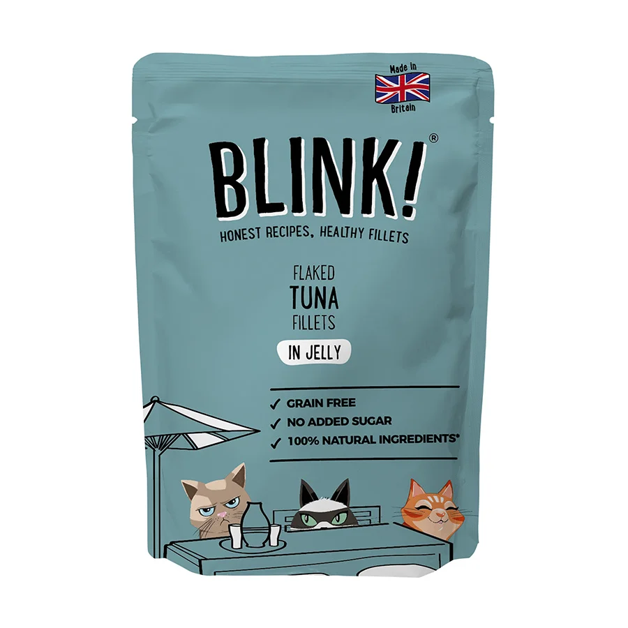 Modern Blink Adult Cat Wet Food Tuna In Jelly 85g Excellent