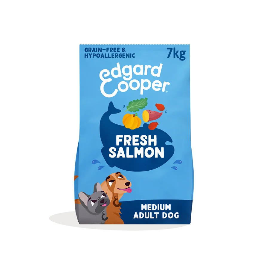 Artisan Edgard Cooper Grain Adult Dry Dog Food Salmon 7kg Premium Material