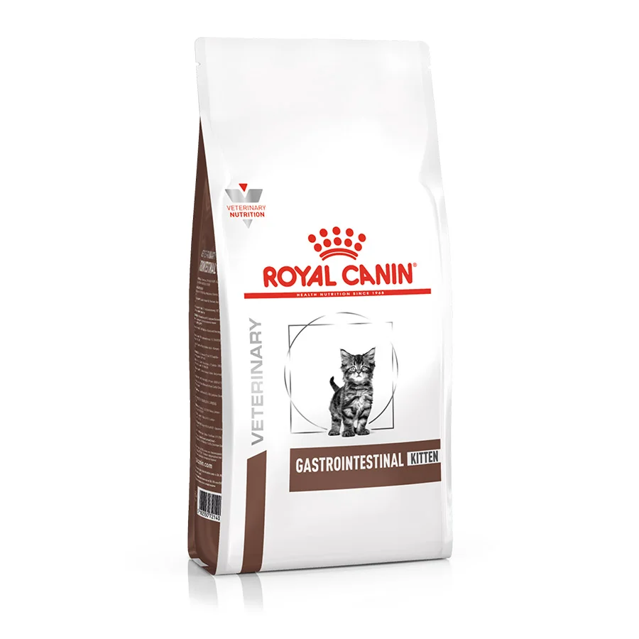 Crafted Royal Canin Veterinary Gastrointestinal Kitten Dry Cat Food 2kg Detailed