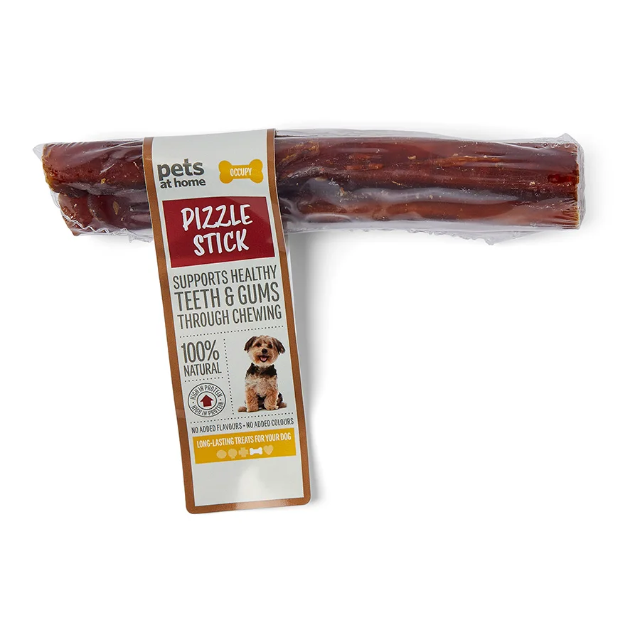 Smart Pets at Home Natural Pizzle Stick Dog Treat First-Class