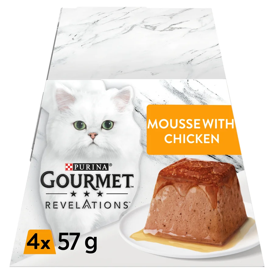 Pure Gourmet Revelations Wet Cat Food Chicken In Gravy 4x57g Classic