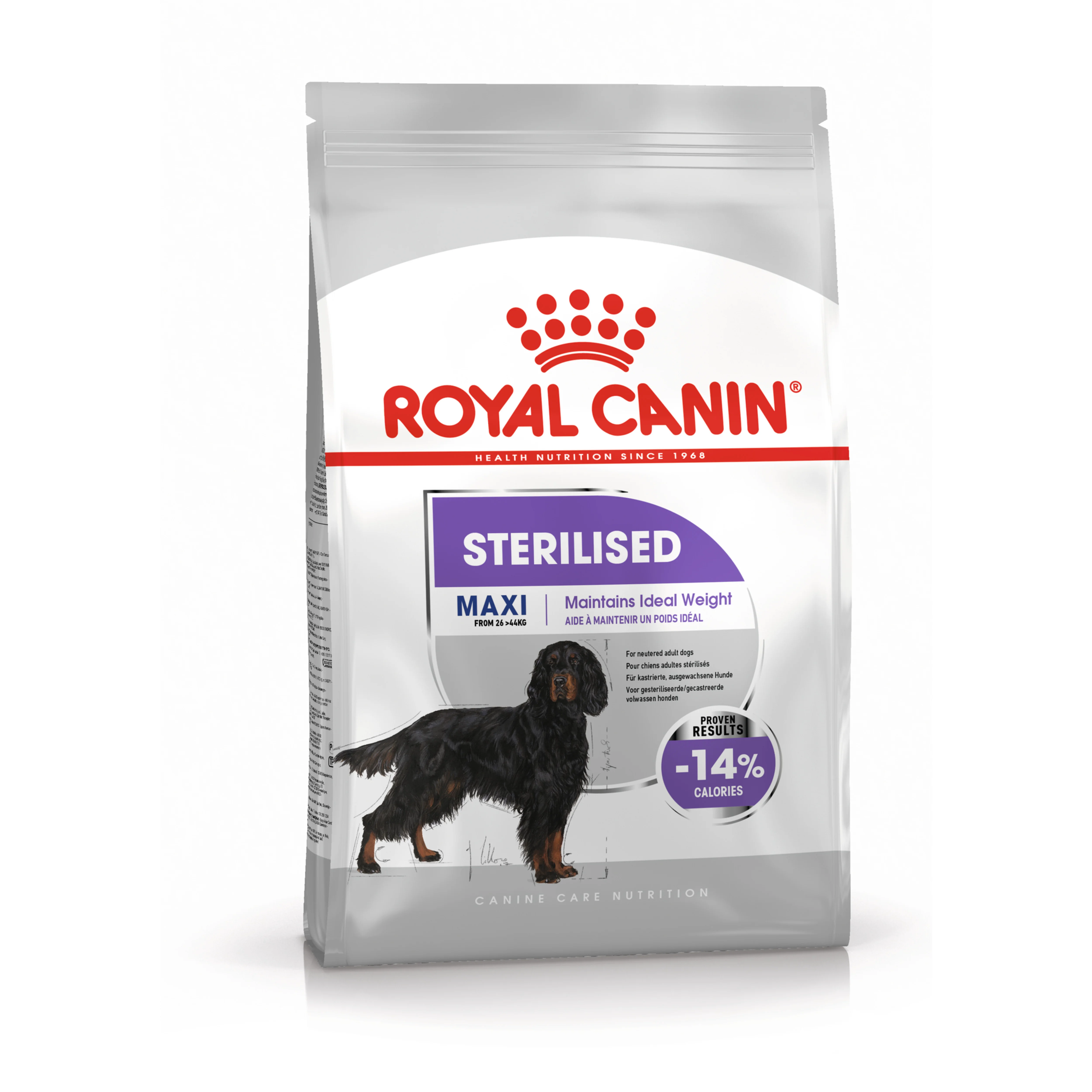 Next-Generation Royal Canin Maxi Sterilised Care Large Breed Adult Dry Dog Food 12kg Classic
