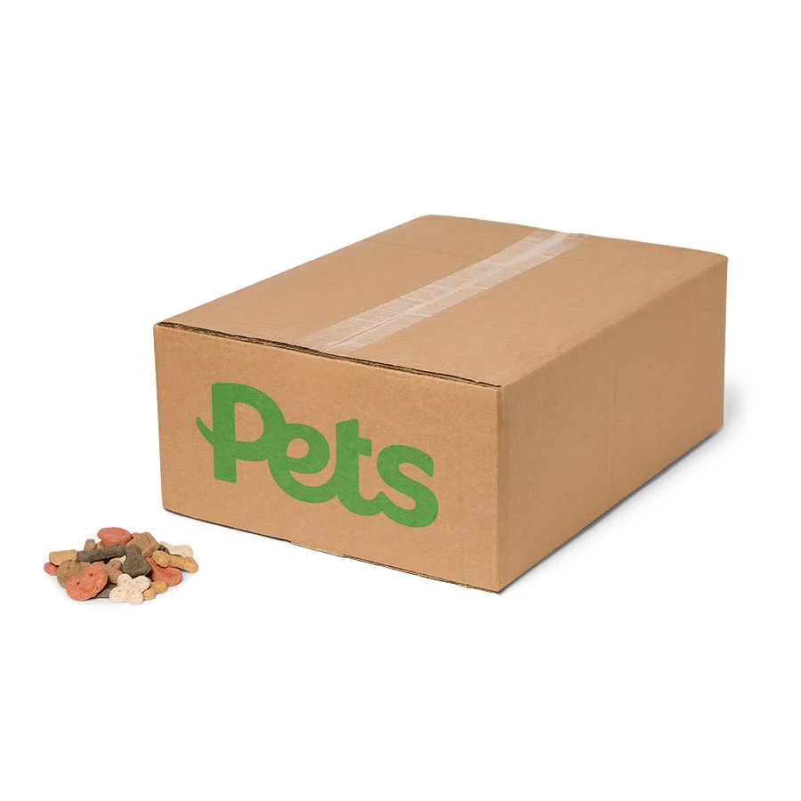 Recyclable Pets at Home Assorted Biscuit Shapes Dog Treat 5kg Optimized