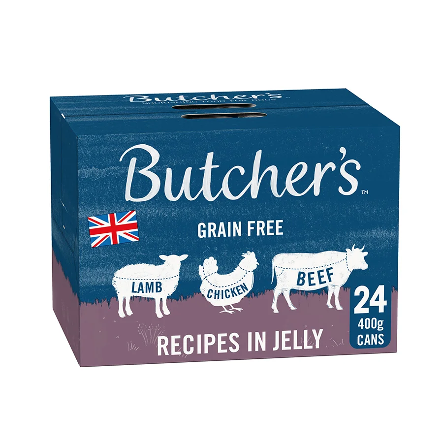 Functional Butcher x27 s Grain Adult Wet Dog Food In Jelly 24x400g Selected