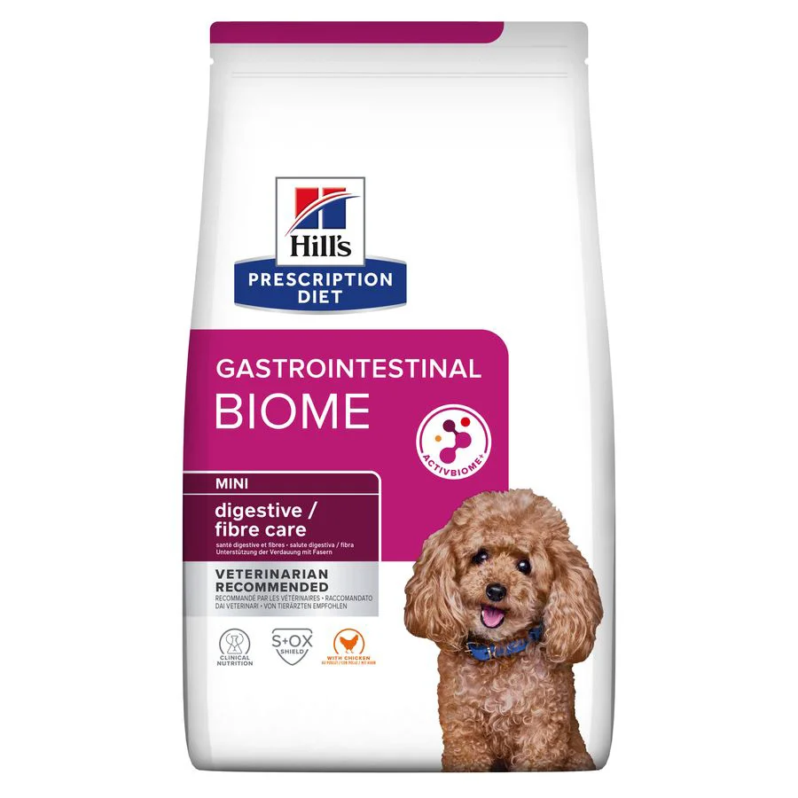 Smart Hill x27 s Prescription Diet Gastrointestinal Biome Mini Adult Dry Dog Food 3kg Enhanced