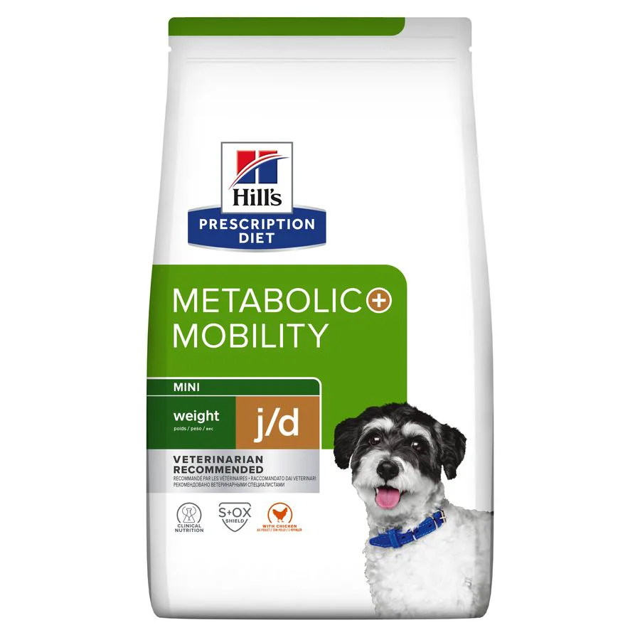 Official Hill x27 s Prescription Diet Metabolic Mobility Weight Management Dry Dog Food 3kg Functional