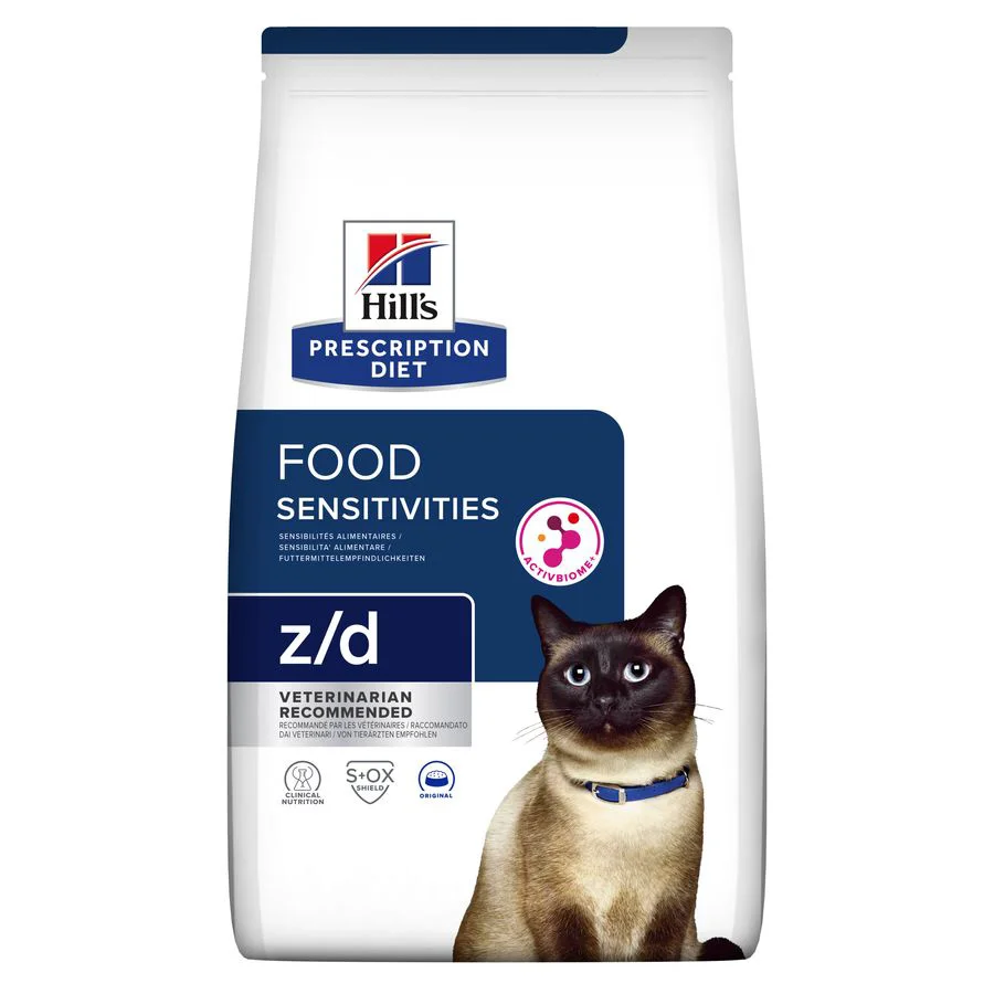 Superior Hill x27 s Prescription Diet z d Food Sensitivities Dry Cat Food 6kg Effective